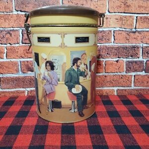Vintage Tim Hortons Coffee Canister #001 Gathering Place Retro